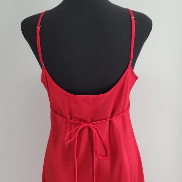 Y2K Baby Doll Midi Slip Dress Women Whimsigoth Witchy Lingerie Fairy Grunge sz M - Picture 4 of 8